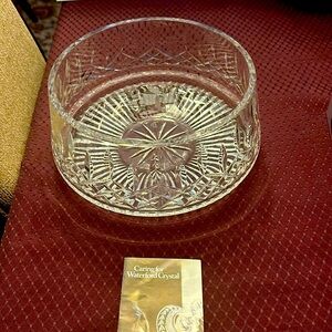 Waterford 8" ☘️ Ireland Lismore Salad Fruit Serving Bowl Dish